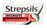 Przeziębienie i grypa - Reckitt Benckiser Healthcare Strepsils Intensive 16 pastylek - miniaturka - grafika 1