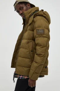 G-Star Raw kurtka męska kolor zielony zimowa - Kurtki męskie - miniaturka - grafika 1