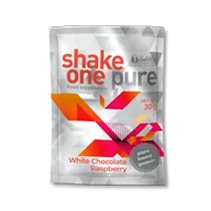 Suplementy naturalne - Shake One Pure White Chocolate Raspberry 30g Masa netto: 30 g - miniaturka - grafika 1