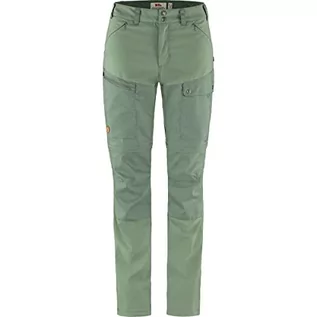 Spodnie rowerowe - Fjällräven Damskie spodnie Abisko Midsummer Zip Off W, zielone (Jade Green-Patina Green), 44 - grafika 1