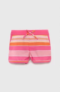 Spodnie i spodenki dla dziewczynek - Columbia szorty dziecięce Sandy Shores Boardshort kolor różowy wzorzyste - grafika 1