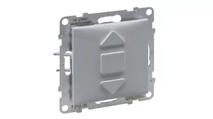 SUNO Przyciskowy łącznik rolet aluminium 3 pozycyjny 6A 250V 721338 - Klawisze i ramki - miniaturka - grafika 1