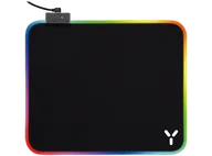 Podkładki pod mysz - Podkładka gamingowa pod ISY IMP-6000-1 RGB 350×250 mm z podświetleniem Czarny - miniaturka - grafika 1