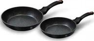 Zestawy garnków i patelni - Patelnia Berlinger Haus ZESTAW 2 PATELNI GRANITOWYCH 22/26cm BERLINGER HAUS BLACK ROSE BH-1644NF BH-1644NF - BH-1644NF - miniaturka - grafika 1