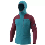 Kurtki i kamizelki sportowe męskie - DYNAFIT Speed Polartec Hooded JKT M burgundy L - miniaturka - grafika 1