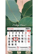 Kalendarze - Kalendarz 2024 jednodzielny mini z mag. Glamour - miniaturka - grafika 1