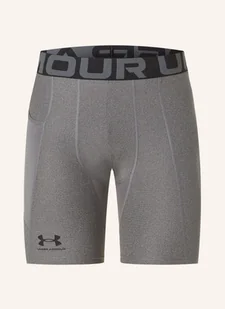 Under Armour Szorty Treningowe Ua Heatgear® beige - Spodenki damskie - miniaturka - grafika 1