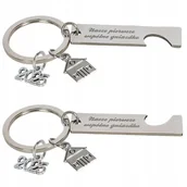 Breloki - Nasze wspólne gniazdko brelok do kluczy prezent nowy dom zakup mieszkania - miniaturka - grafika 1