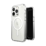 Etui i futerały do telefonów - Speck Presidio Perfect-Clear + MagSafe - Etui iPhone 14 Pro z powłoką MICROBAN (Clear) - miniaturka - grafika 1