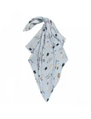 Rożki i beciki - Bonjour Cherie Otulacz bambusowy 100x110cm Królik Astronom - miniaturka - grafika 1