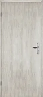 Drzwi wewnętrzne - vidaXL Drzwi wewnętrzne lewe pełne dąb srebrny Milano 80 cm - miniaturka - grafika 1