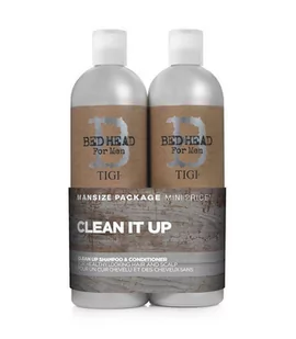 Tigi B FOR MEN Clean up tweens szampon 750ml + odżywka 750ml 0000012479 - Szampony dla mężczyzn - miniaturka - grafika 1