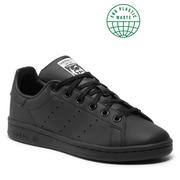 Buty dla dziewczynek - Adidas Buty Stan Smith J FX7523 Cblack/Cblack/Ftwwht - miniaturka - grafika 1