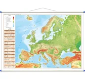 Mapy i plansze edukacyjne - Europa - mapa ścienna fizyczna 1:3 250 000 - miniaturka - grafika 1
