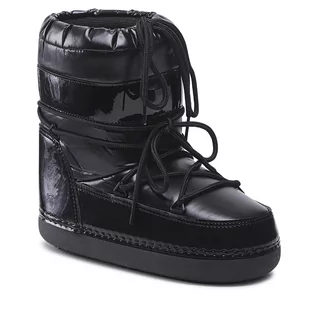 Śniegowce damskie - Buty DEEZEE - NS9019-01 Black - grafika 1