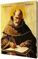 Ikony i obrazy sakralne - Ikona Błogosławionego Wincentego Kadłubka: Sztuka i Duchowość w Jednym - miniaturka - grafika 1