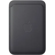 Etui i futerały do telefonów - Etui APPLE FineWoven Wallet MagSafe Czarny - miniaturka - grafika 1
