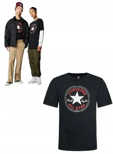 KOSZULKA SPORTOWA CONVERSE UNISEX CHUCK PATCH - Koszulki męskie - miniaturka - grafika 1