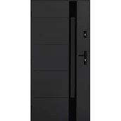 Drzwi zewnętrzne - Drzwi zewnętrzne PEKIN antracyt 90 lewe - miniaturka - grafika 1