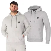 Odzież taktyczna i umundurowanie - Bluza z kapturem Pit Bull New Brushed Fleece Group Small Logo - Szara - miniaturka - grafika 1