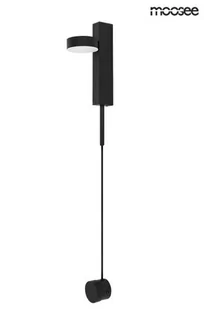 Moosee lampa ścienna CLARID BLACK czarna MSE010400207 [18149850] - Lampy ścienne - miniaturka - grafika 1