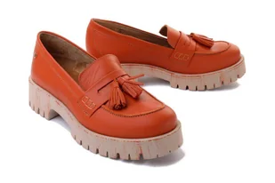 MACIEJKA 05497-18/00-5 pomarańcz, mokasyny damskie - Maciejka - Mokasyny damskie - miniaturka - grafika 1