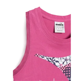 Koszulka damska DIADORA L. TANK FLOSS - Koszulki i topy damskie - miniaturka - grafika 2