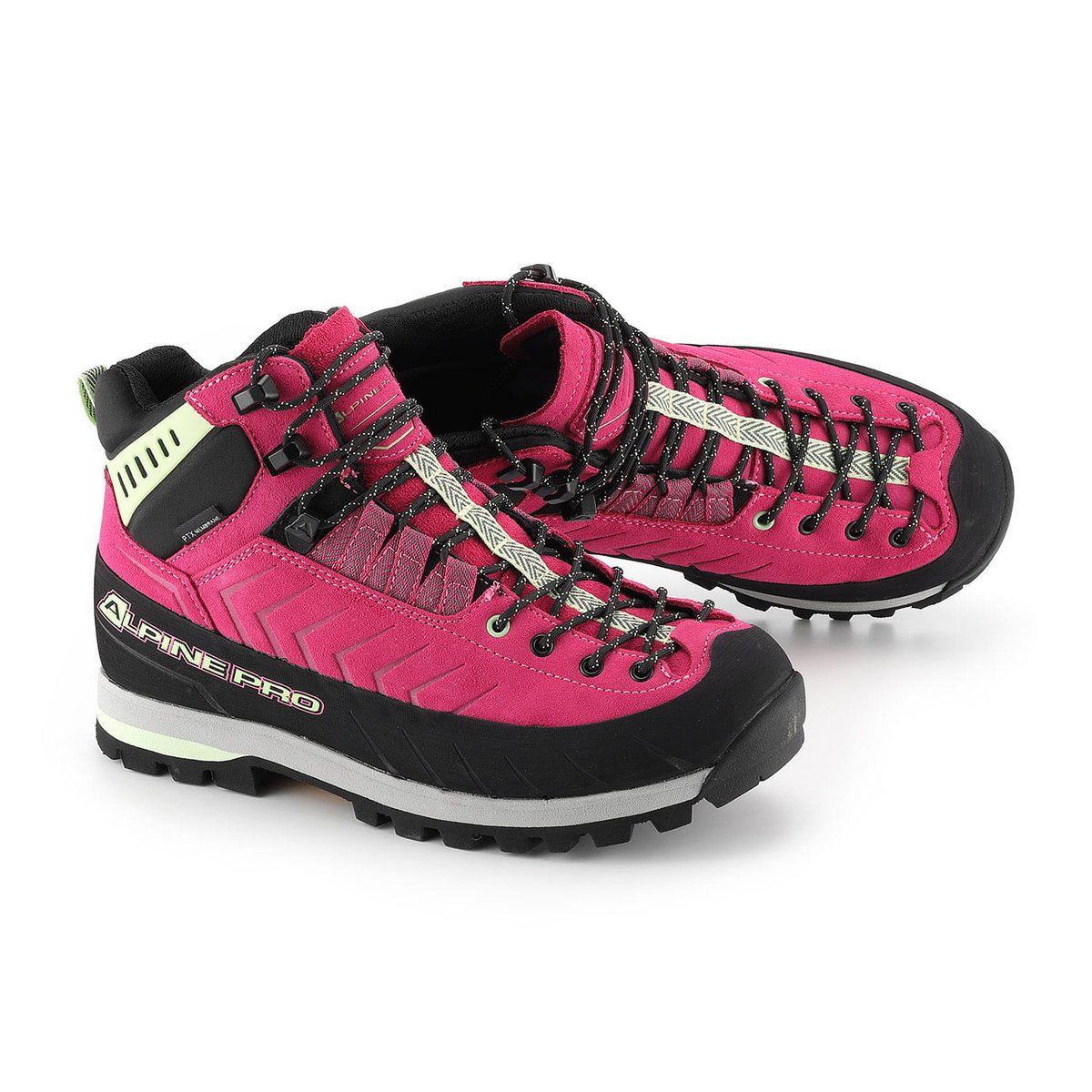 Buty wysokie trekkingowe damskie Alpine Pro None k.różowy r.36