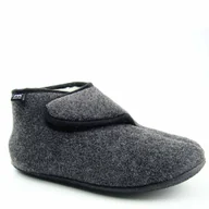 Kapcie męskie - Wojtyłko 9P25115S Kapcie męskie filcowe pantofle domowe ocieplane na zimę - miniaturka - grafika 1