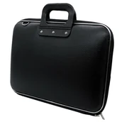 Torby na laptopy - Torba na laptopa 15,6" czarna, aktówka damska męska - miniaturka - grafika 1