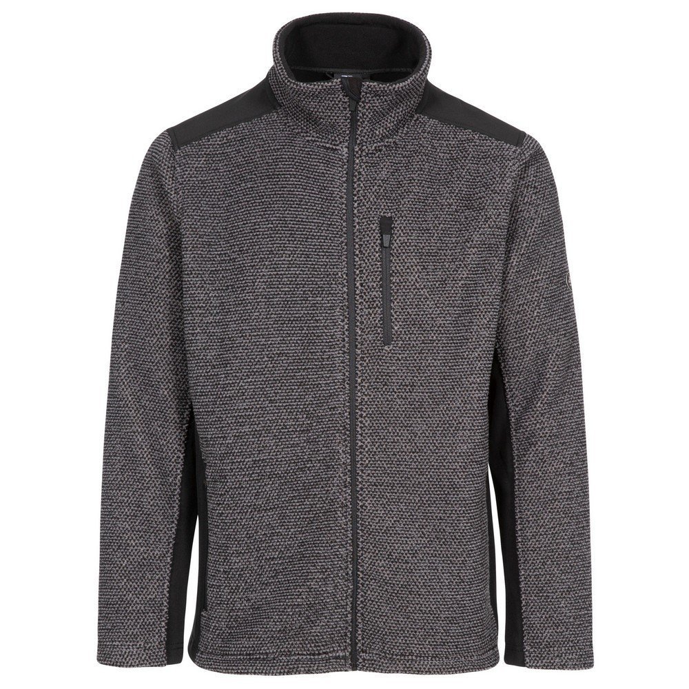 Trespass Męska Kurtka Polarowa Farantino (2XL / Popielaty)