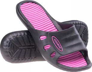 Klapki Damskie Manusa Wmns Black/Fuchsia Red - 36 - Klapki i japonki damskie - miniaturka - grafika 1