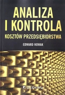 Analiza i kontrola kosztów przedsiębiorstwa - Filozofia i socjologia - miniaturka - grafika 1