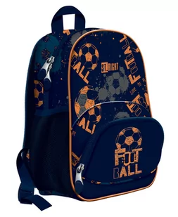 St. Majewski Plecak mini 1-komorowy STRIGHT BP-70 Soccer Balls - Plecaki szkolne i tornistry - miniaturka - grafika 1