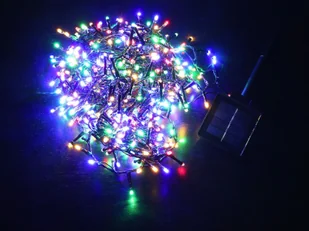 Lampki LED - multikolor - 560 lampek - Oświetlenie świąteczne - miniaturka - grafika 1