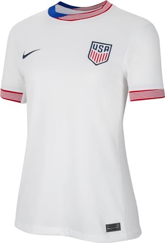 Nike Top Usa Dri-Fit Stadium JSY krótki rękaw Home, biały/biały, FJ4328-100, 2XL