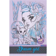 Rozwój osobisty - Kolorowanka antystresowa A4 fiolet - miniaturka - grafika 1