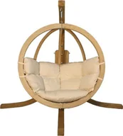 Fotele ogrodowe wiszące - Elior Fotel wiszący do ogrodu ecru - Parys 2X - miniaturka - grafika 1