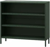 Regały - JAN NOWAK Niski regał LUCA, 1000 x 900 x 350 mm, Modern : butelkowa zieleń - miniaturka - grafika 1