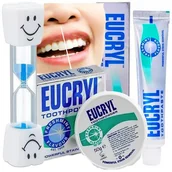 Pasty do zębów - Eucryl preparat do rozpuszczania usuwania kamienia nazębnego z zębów wybielania + klepsydra - miniaturka - grafika 1