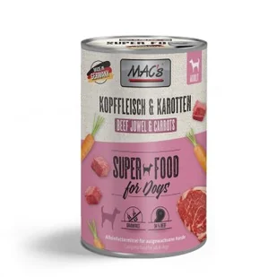 MAC's Karma mokra dla psów Adult Głowizna i marchew 6x800 g - Mokra karma dla psów - miniaturka - grafika 1