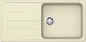 Zlewozmywaki - SCHOCK Zlew FORMHAUS D-100L VANILLA (Cristalite+) - miniaturka - grafika 1