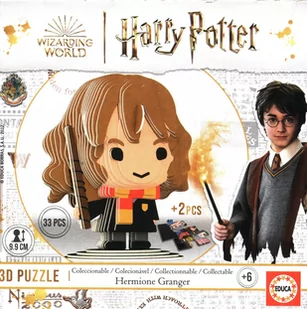 Puzzle 3D, Harry Potter Hermione Granger, 33 el. - Puzzle - miniaturka - grafika 1