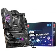 Płyty główne - MSI Płyta główna MPG Z690 EDGE WIFI s1700 4DDR5 DP/HDMI M.2 ATX MPG Z690 EDGE WIFI - miniaturka - grafika 1