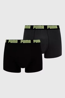 Majtki męskie - Puma bokserki (2-pack) męskie kolor szary - grafika 1