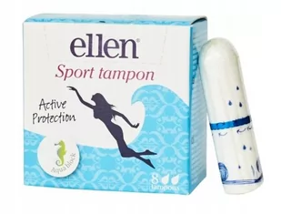 Ellen Sport tampony na basen 8 sztuk - Tampony - miniaturka - grafika 1