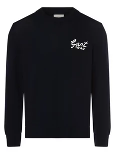 Gant - Sweter męski, niebieski - Swetry męskie - miniaturka - grafika 1