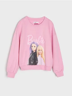 Sinsay - Bluza BARBIE - różowy - Swetry dla dziewczynek - miniaturka - grafika 1