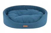Legowiska dla psów - Ami Play Legowisko owalne dla Psa Montana M Niebies - miniaturka - grafika 1