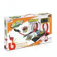 Tory, garaże, parkingi - Bburago Tor samochodowy GoGears Extreme Supersonic Launch W/1Car GXP-798036 GXP-798036 - miniaturka - grafika 1